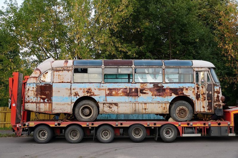 ЛАЗ-695Е, или "Елена" уральская ЛАЗ-695Е, или "Елена" уральская ЛАЗ, ЛАЗ-695Е, авто, автобус, олдтаймер, реставрация, ретро авто, ретро техника