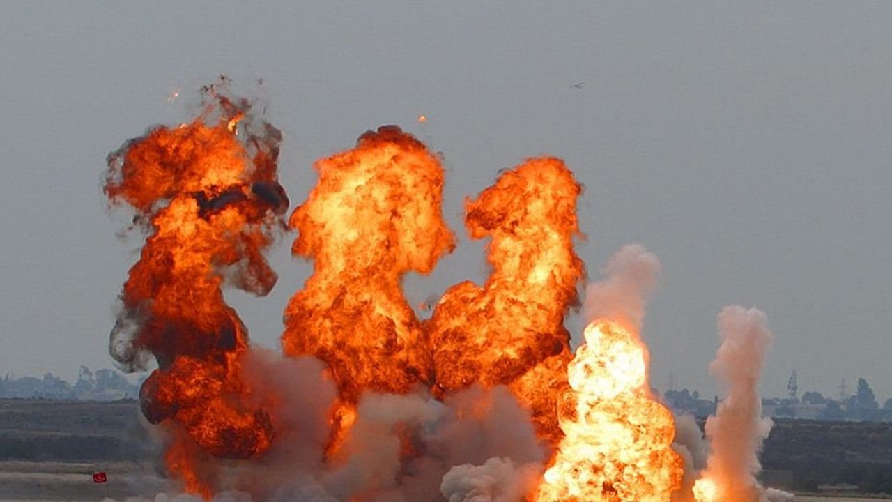 Боеприпасы сдетонировали на севере Крыма