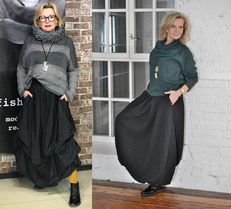 Одежда в стиле бохо для полной женщины 45+. Как носить и не выглядеть «стогом сена» силуэта, стиле, будет, достаточно, прямого, стиль, брюки, часть, выбрать, черные, стоит, асимметричные, умеренного, делая, более, блуза, лучше, свитер, следует, талии
