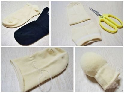 Куклы из носков Куклы из носков Игрушки