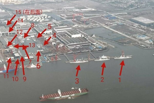 Китай строит военные корабли рекордными темпами Китай строит военные корабли рекордными темпами новости,события