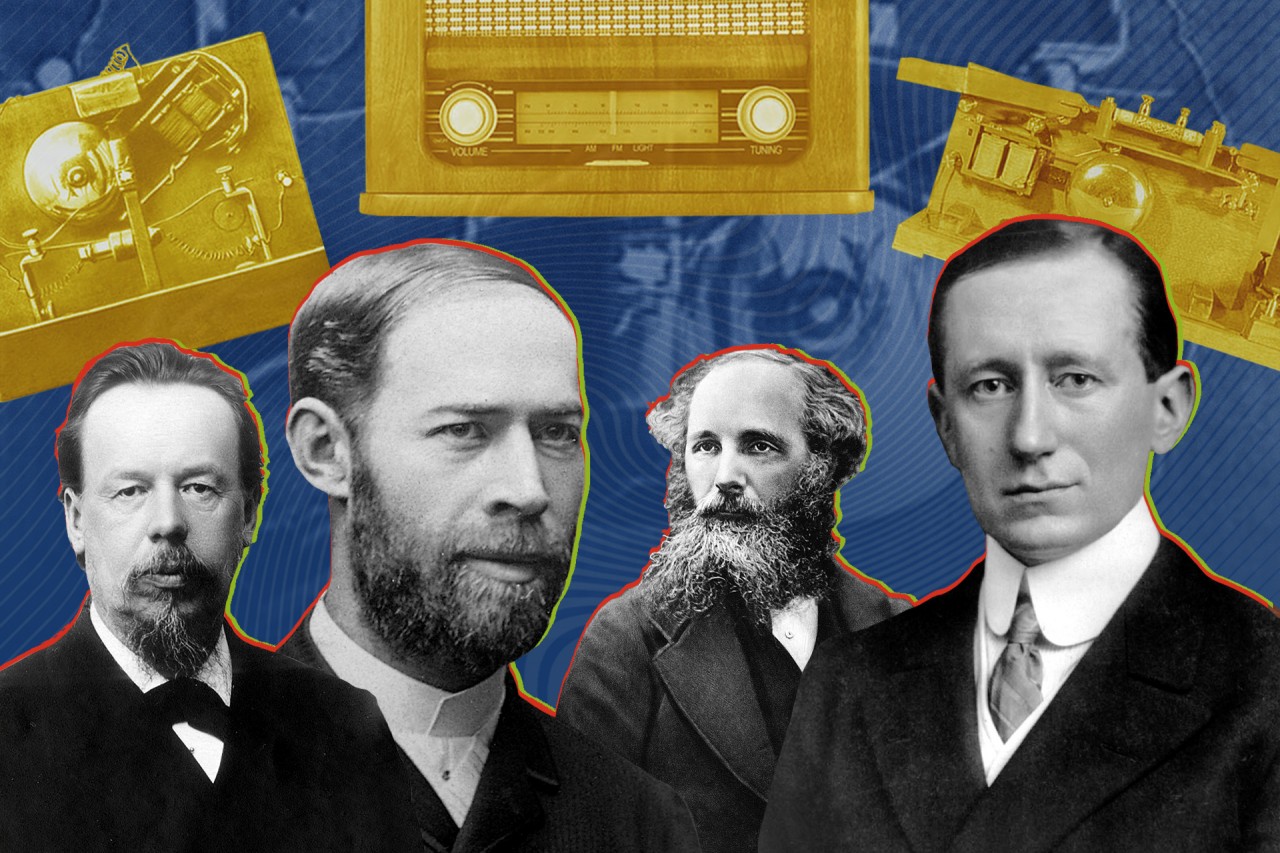 Попов и Маркони изобретение радио