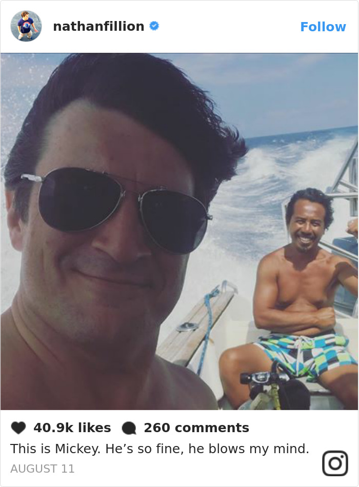 Nathan Fillion Post