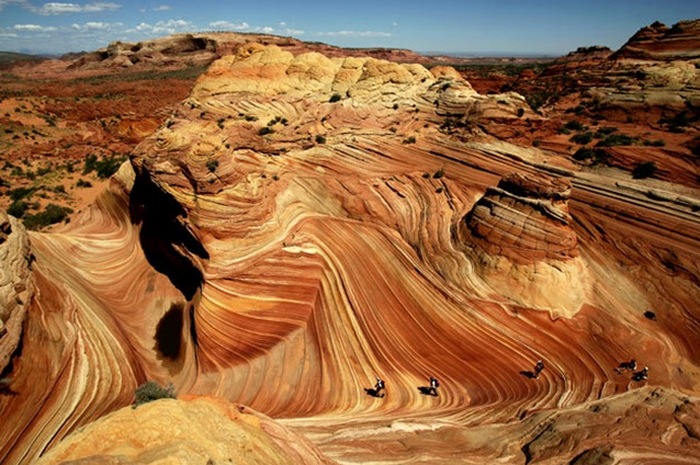 «Аризонская волна»: уникальный песчаный заповедник США