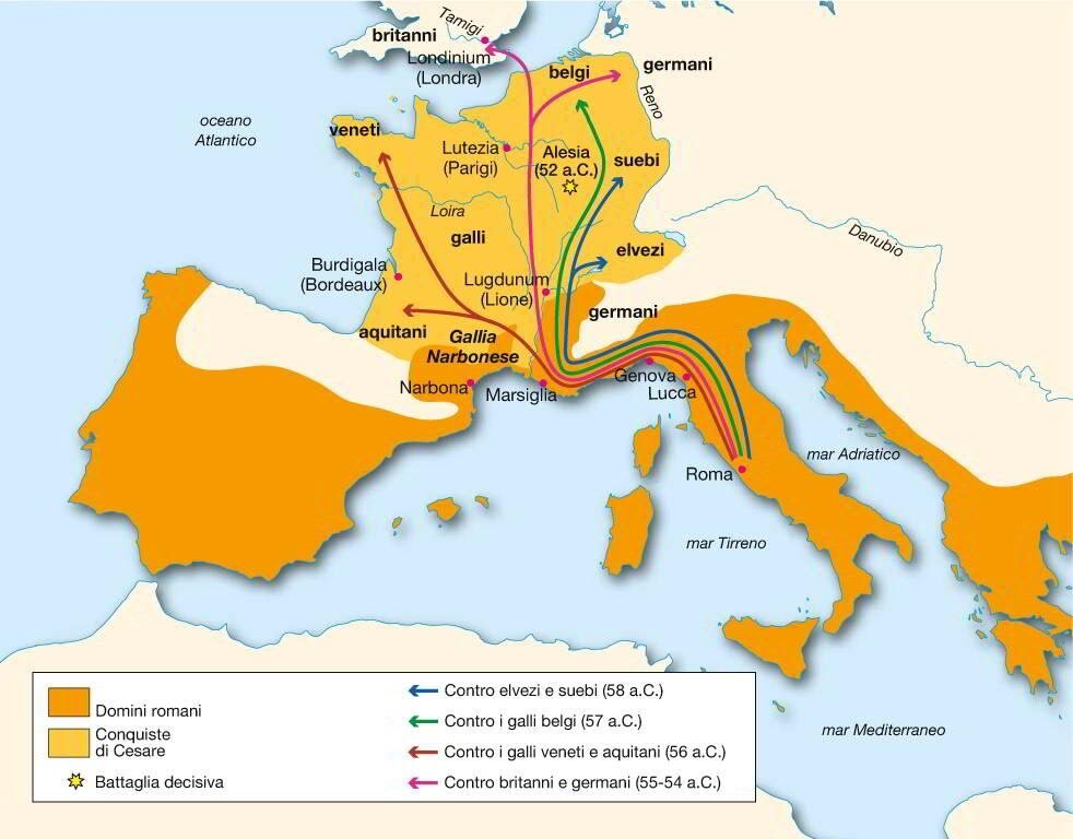 Галльские походы Юлия Цезаря