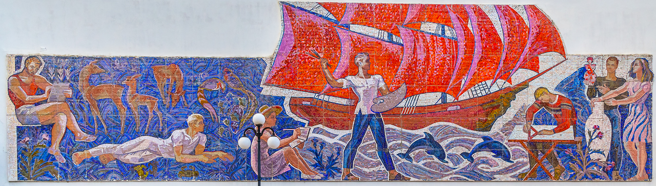 Артефакты вымершего искусства Страны Советов интересное,туризм,фотография