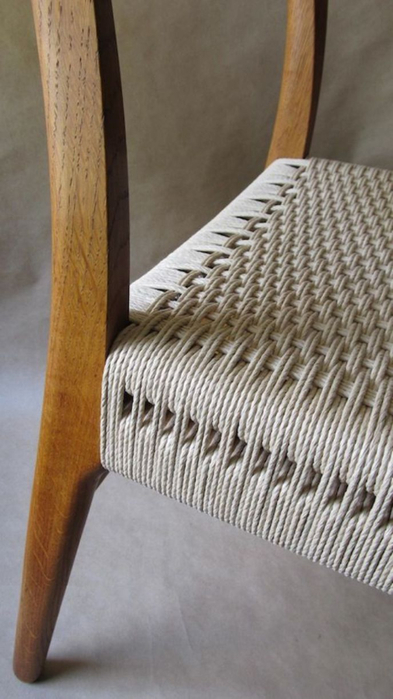 Идеи плетеных сидений для стула или банкетки своими руками стул, плетение, своими руками