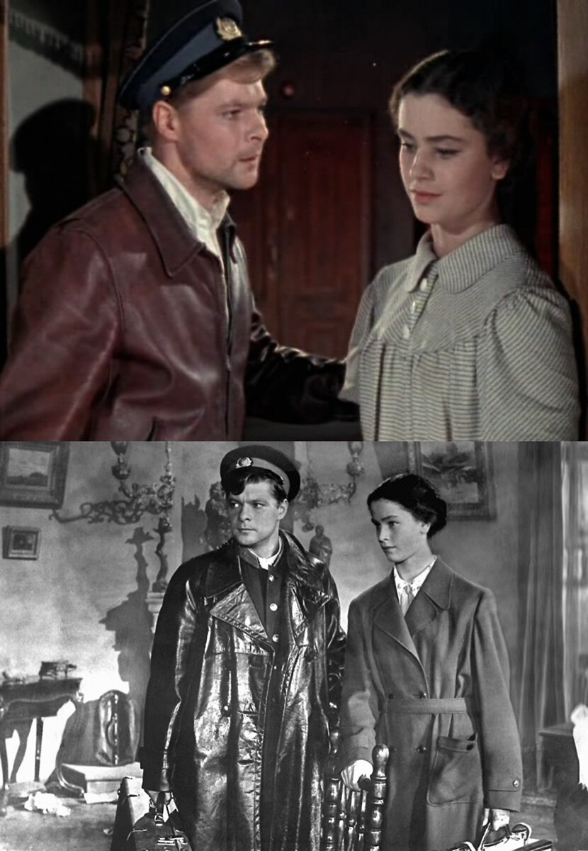 кадры из фильм "Два капитана" - 1955 год