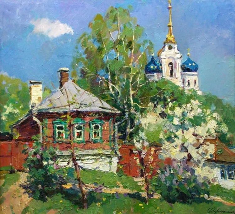 Художник Ольга Сорокина. Очаровательные улочки старого города Художник Ольга Сорокина. Очаровательные улочки старого города