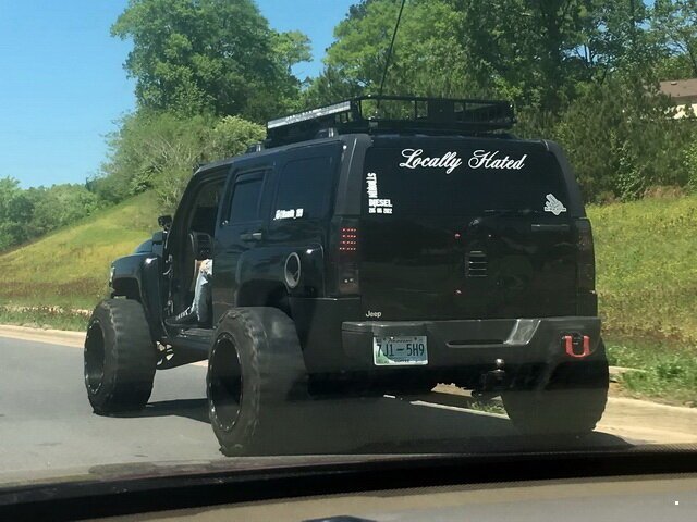 Ужасная подборка гадких Хаммеров авто