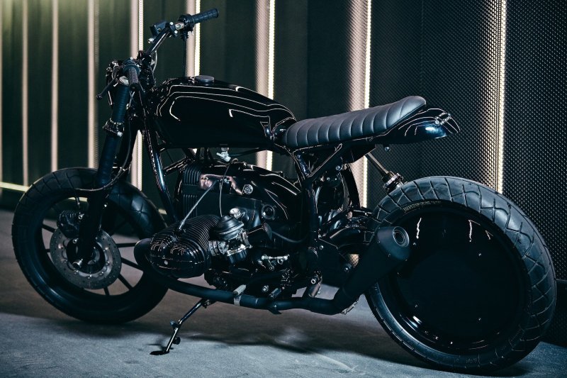 Blitz Motorcycles: кастом BMW R80RT Black Dot Mark One, изготовленный на заказ Марки и модели,мотоциклы,тюнинг