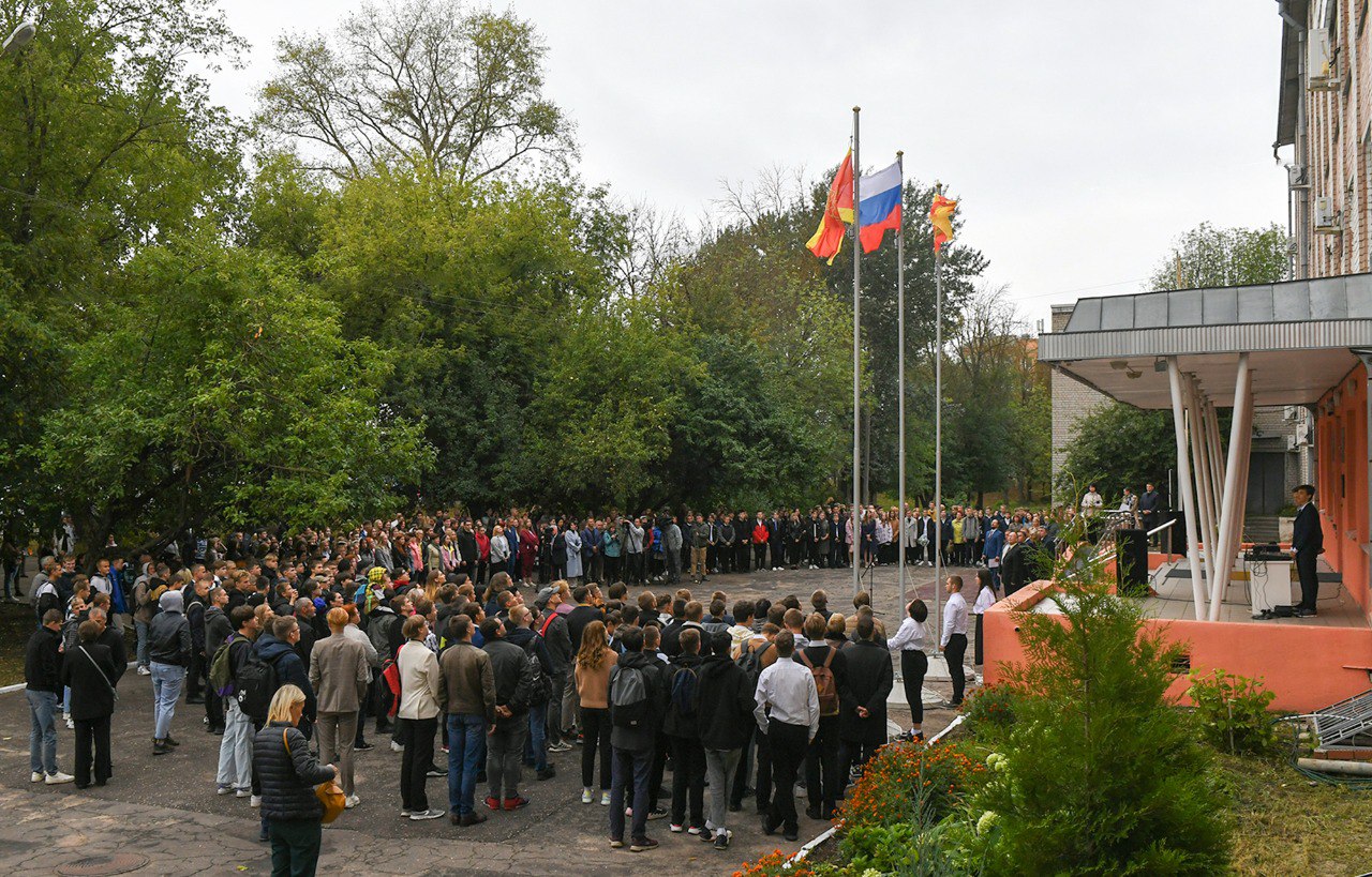В Тверском колледже им. А.Н. Коняева 1 сентября начали обучение 300 первокурсников