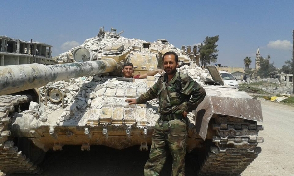 Сирийская армия отбила у боевиков под Хамой Т-72 в отличном состоянии