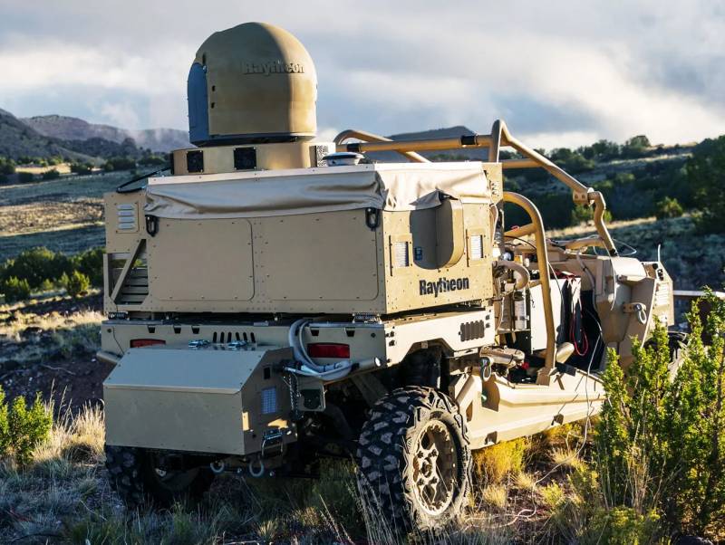 Боевой лазер C-UAS HELWS для ВМС США Боевой лазер C-UAS HELWS для ВМС США оружие