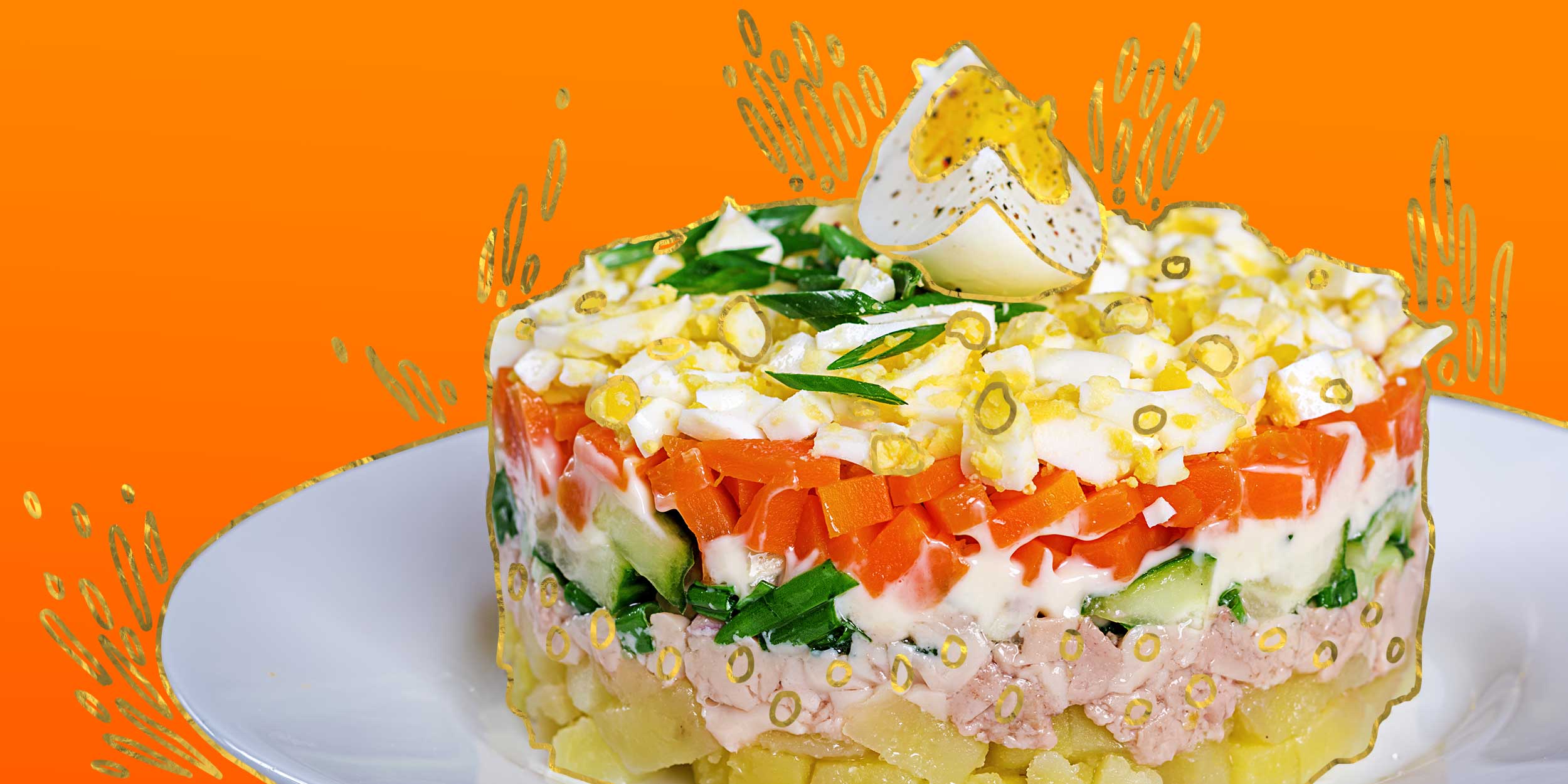 10 вкусных салатов из печени трески