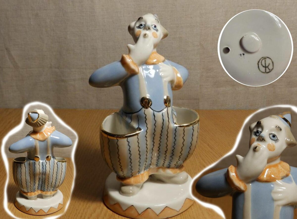 Советские фарфоровые статуэтки с неожиданной полезной функцией, о которой не все знают