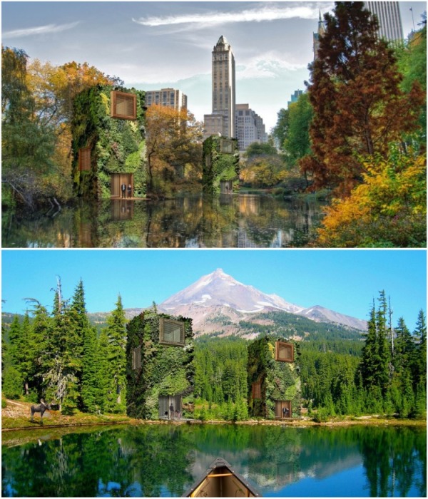 Создание эко-домов с «живыми» фасадами скоро поставят на поток: голландцы показали уникальные образцы архитектура,вертикальное озеленение,эко-дома