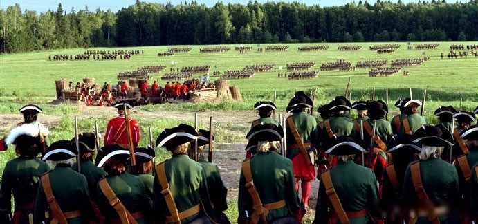 Хитрость Петра в Полтавской битве