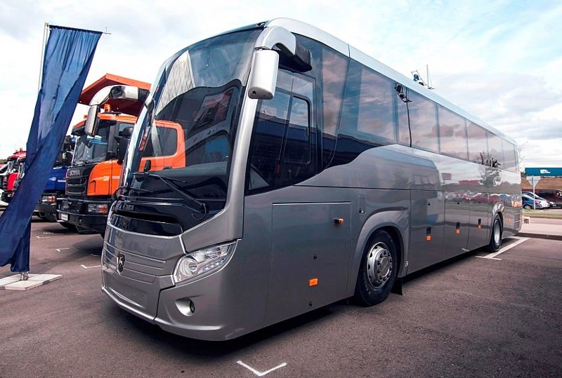 7. «Группа ГАЗ» разработала туристический автобус для Чемпионата Мира по футболу Газон-Next, туристический автобус, урал