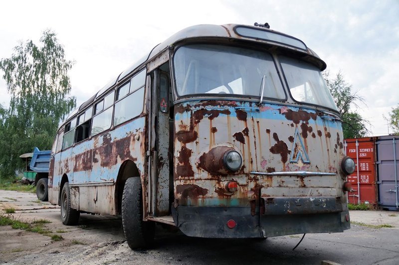 ЛАЗ-695Е, или "Елена" уральская ЛАЗ-695Е, или "Елена" уральская ЛАЗ, ЛАЗ-695Е, авто, автобус, олдтаймер, реставрация, ретро авто, ретро техника