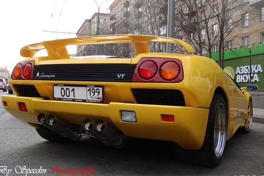 Lamborghini Diablo, которые катались по России и куда их увезли потом авто,авто и мото,автосалон,машины,прошлый век