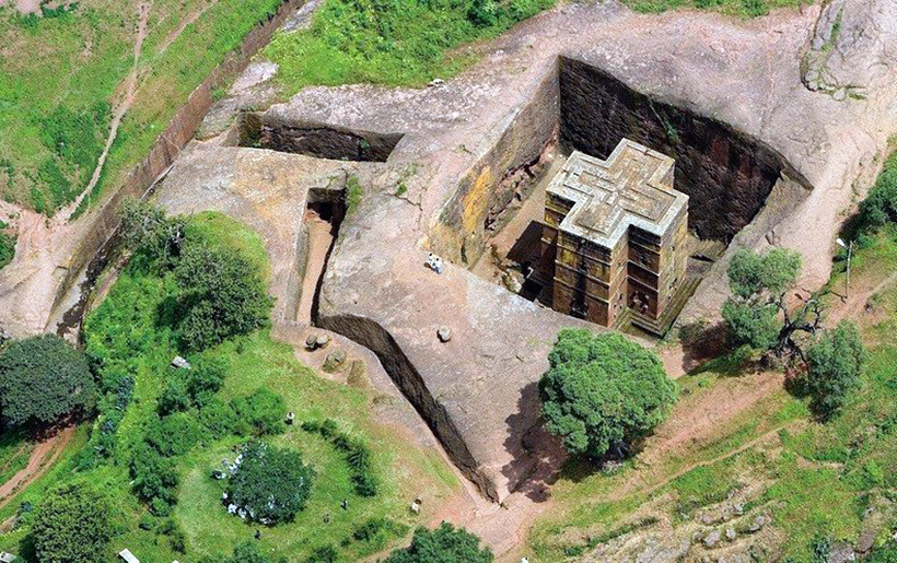 Лалибэла — история и тайна, застывшая в камне мир,путешествие,страны,туризм