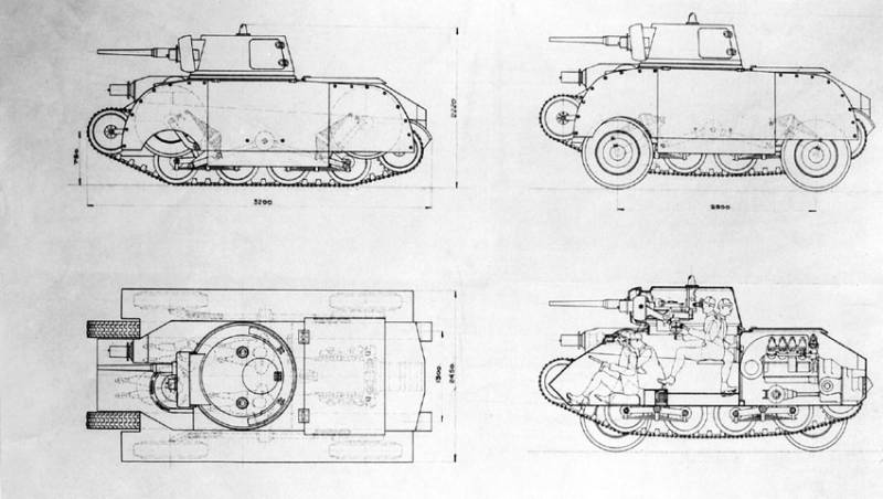 Недолгая история колесно-гусеничных танков Швеции оружие,танки