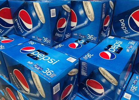 Cases of Pepsi are shown for sale at a store in Carlsbad, California, U.S., April 22, 2017. REUTERS/Mike Blake