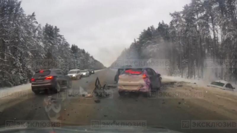 Смертельное ДТП на Киевском шоссе попало на видео