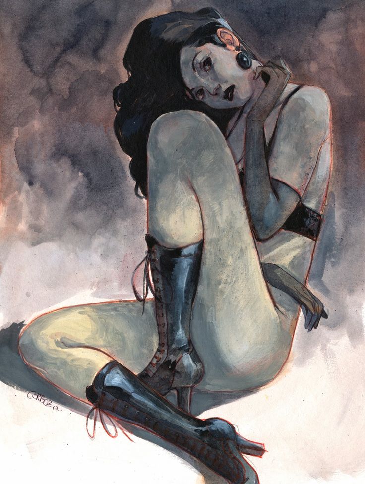 Сексуальные француженки в акварелях художника Янника Корбо. Сексуальные француженки в акварелях художника Янника Корбо.