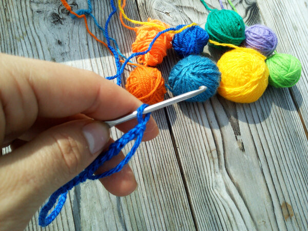 Новая пряжа из остатков ниток. Красиво и практично! Новая пряжа из остатков ниток. Красиво и практично! мастер класс,советы