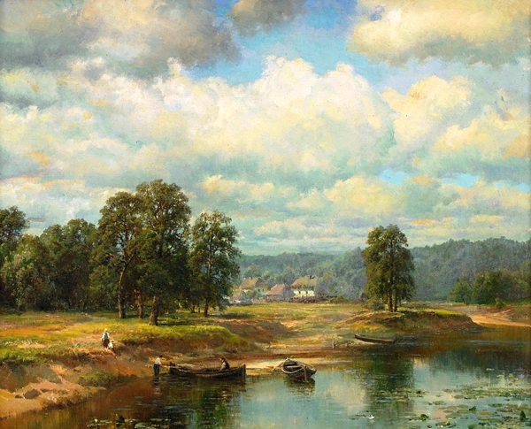 "Украинский пейзаж", 1904