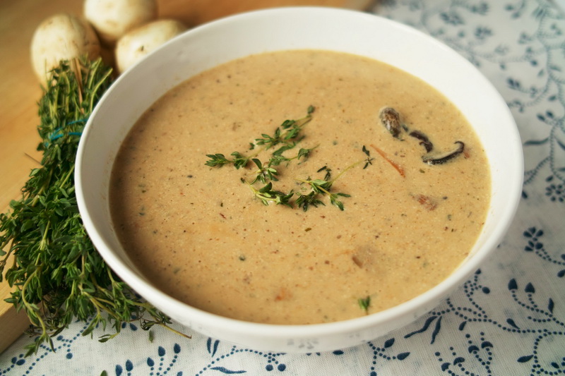 Грибной суп пюре с рецепт с фото