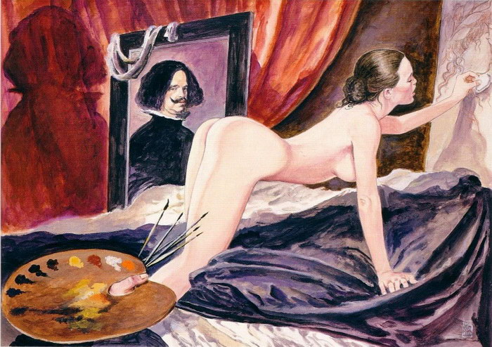 Художники и их музы: Итальянский художник представляет знаменитых живописцев и их моделей Художники и их музы: Итальянский художник представляет знаменитых живописцев и их моделей