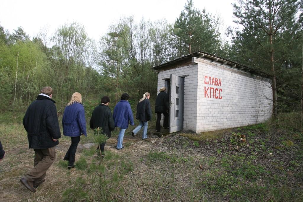 Тоталитарный аттракцион в советском бункере в Литве