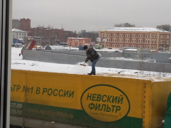 Эта работа по силам только настоящим мужикам дальнобойщики, работа, фура, юмор
