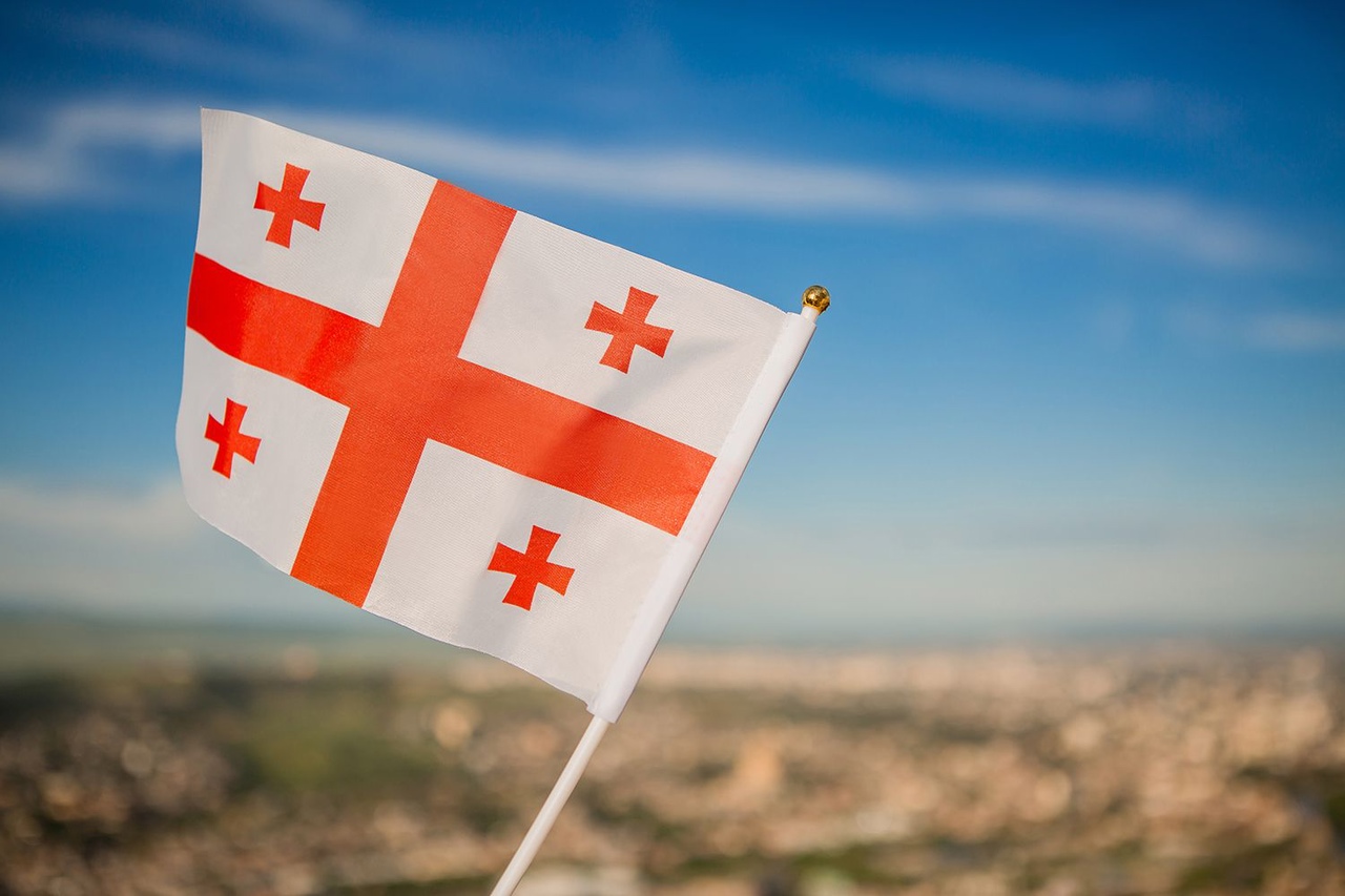 Грузинский флаг Georgia