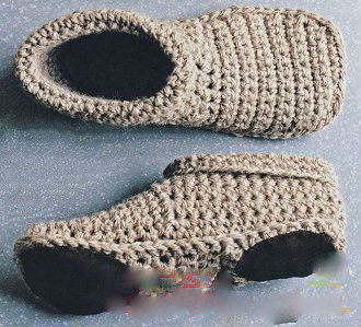 Домашние тапочки вязаные крючком Домашние тапочки вязаные крючком вязание крючком