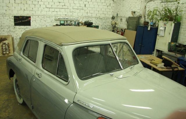 Вторая жизнь кабриолета ГАЗ-20 "Победа" авто, газ-20, история, победа, реставрация