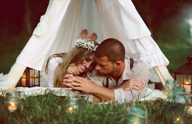 Фото с милым рай и в шалаше