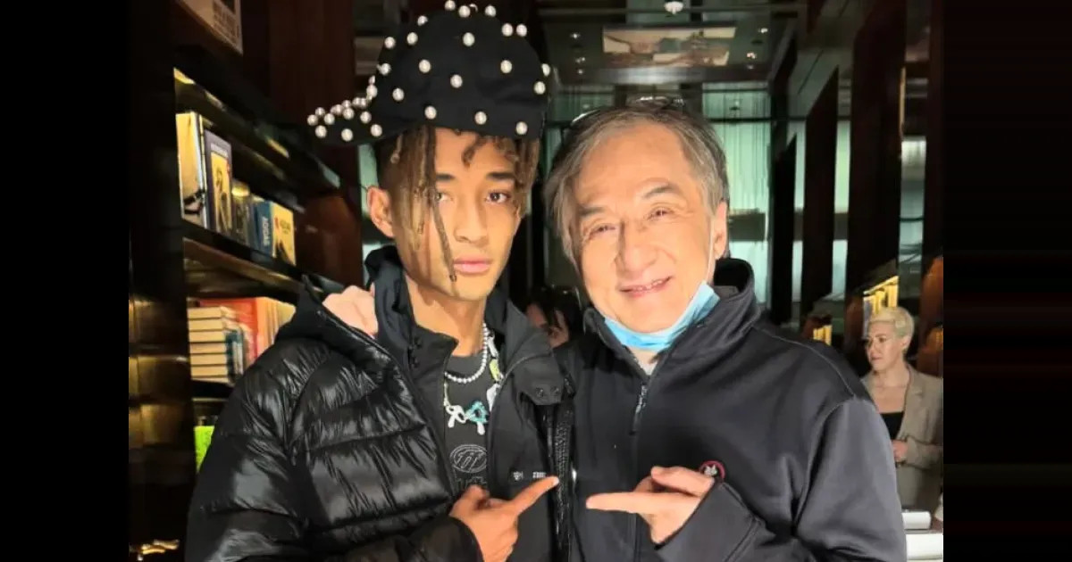 "Ты изменил мою жизнь". Джейден Смит обратился к Джеки Чану в день его рождения