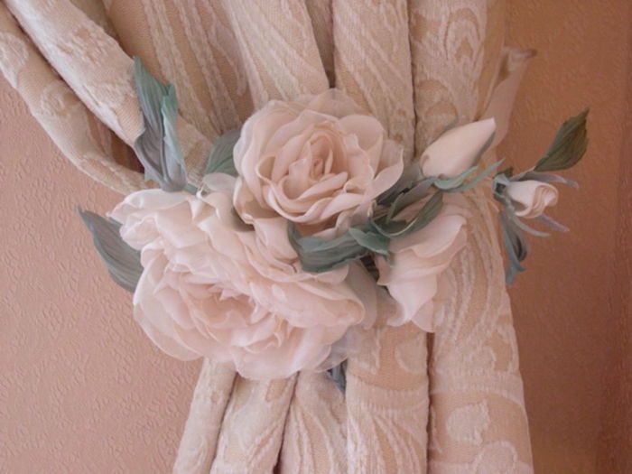 Подхваты для штор своими руками: 50 красивых примеров и стильных идей Подхваты для штор своими руками: 50 красивых примеров и стильных идей декор