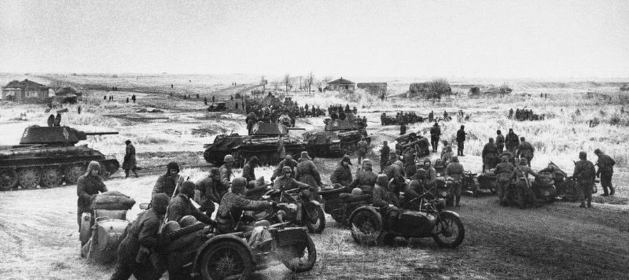 ​Мотоциклетная часть в районе Сталинграда, ноябрь 1942 года - Восьмой кавалерийский против восьмого авиационного | Warspot.ru