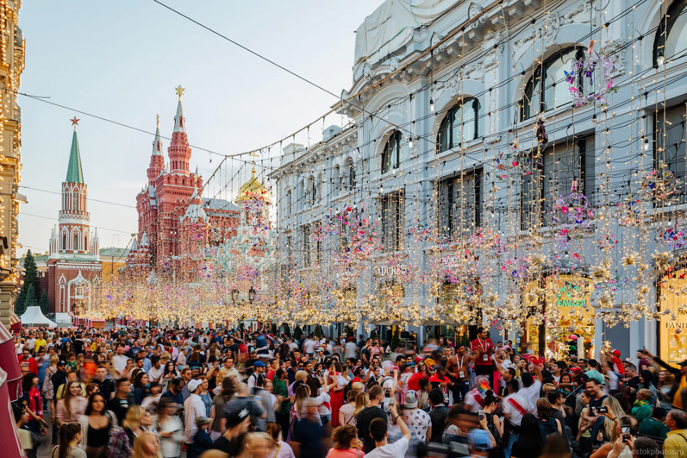 Прогулка по улицам футбольной Москвы