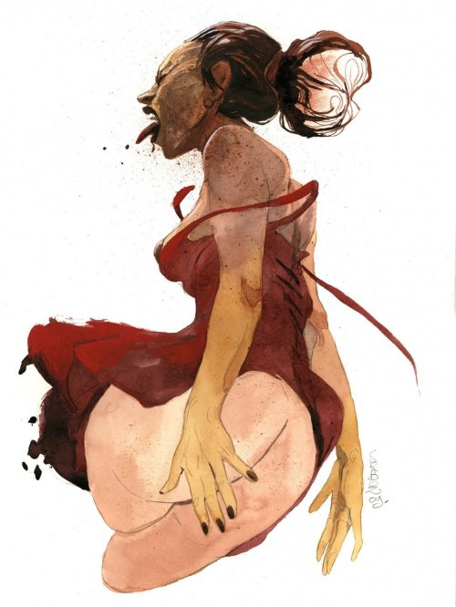 Сексуальные француженки в акварелях художника Янника Корбо. Сексуальные француженки в акварелях художника Янника Корбо.