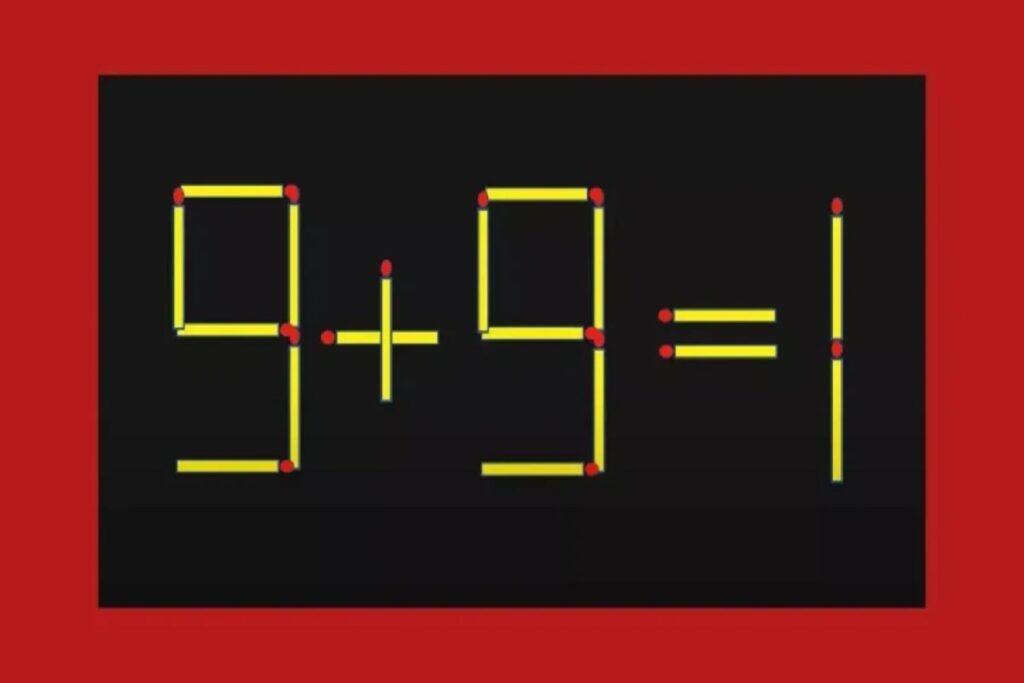 Мозговой штурм: переставьте одну спичку за 5 секунд