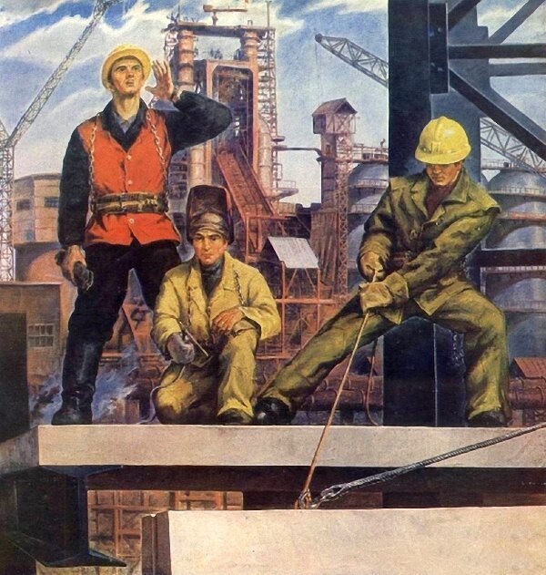 «Нарисуем — будем жить»: строители и стройка в советской живописи «Нарисуем — будем жить»: строители и стройка в советской живописи Живопись