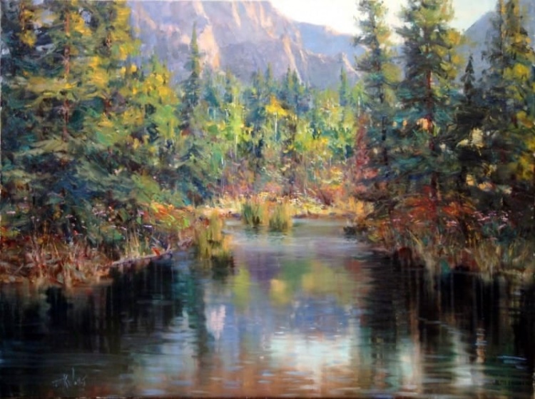 Американский художник-импрессионист Eric Wallis Американский художник-импрессионист Eric Wallis живопись