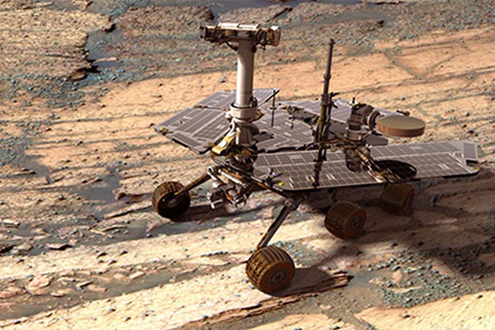 На Марсе обнаружен артефакт с надписью