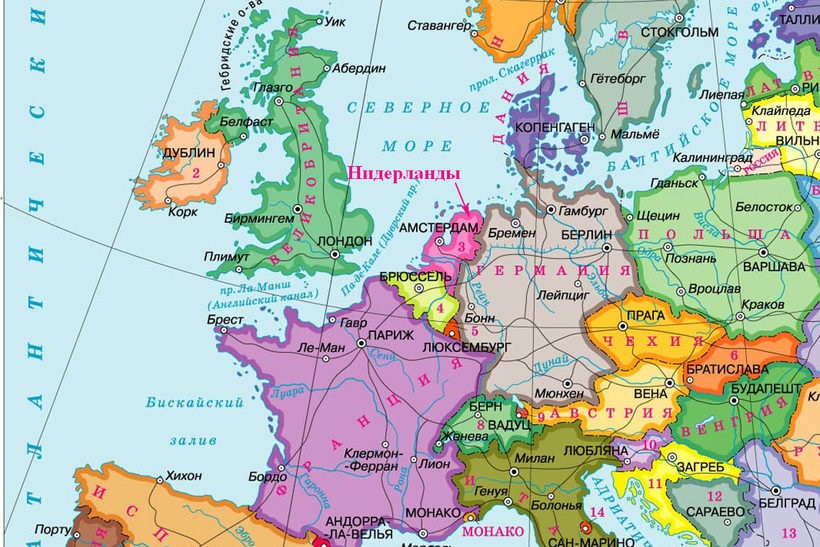 Какая из стран европы расположена севернее. Карта Франции и Великобритании. Великобритания на карте Европы. Англия и Франция на карте.